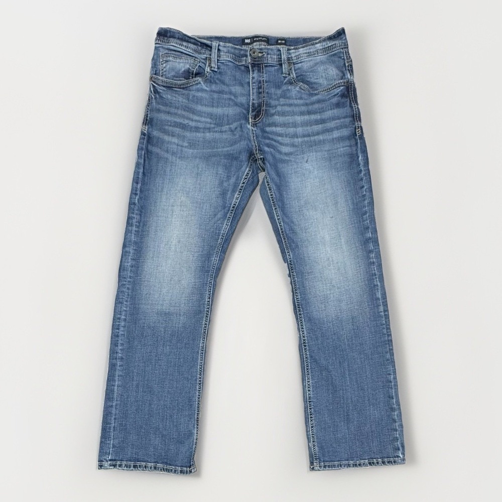 BKE Buckle Jake Straight Jeans Men's 36x30 Stretch Denim